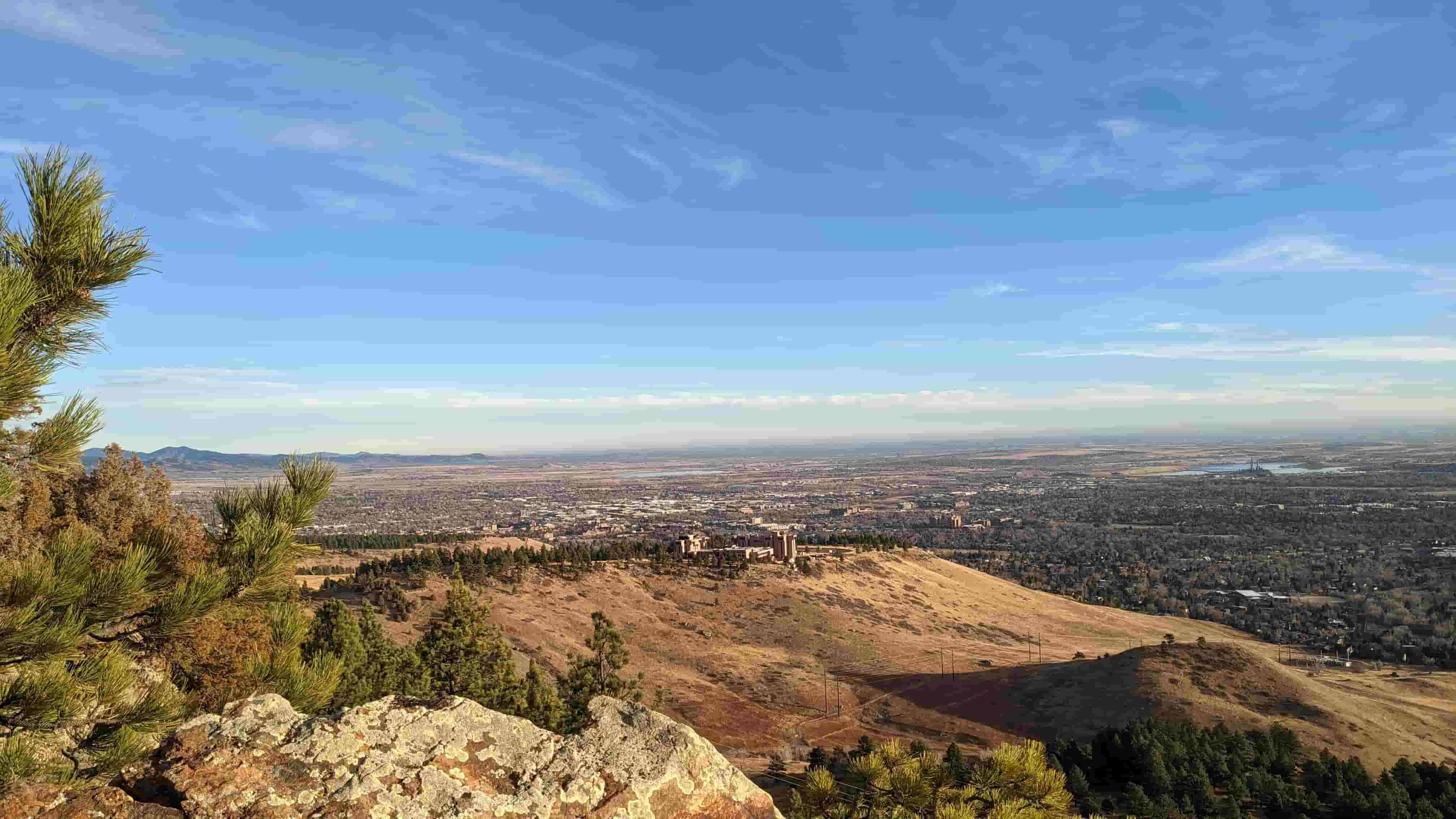 NCAR from the west